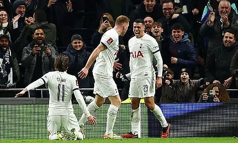 Tottenham Hotspur, Fulham advance to fourth round of FA Cup