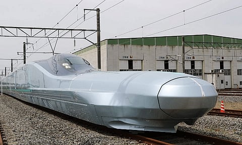 Japan Tests World's Fastest Bullet Train