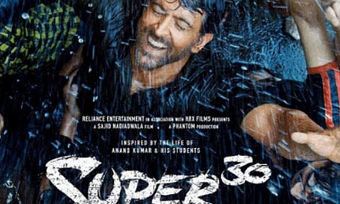 Actor Hrithik Roshan Inspires Many In Super 30 Poster