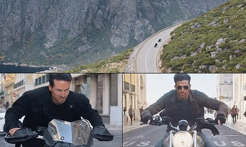 Hrithik Roshan, Tiger Shroff's Bike Chase On Portugal's Highest Peak