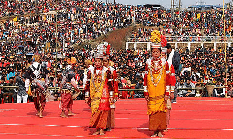 Seng Khasi Pilgrimage in February at Lumsohpetbneng