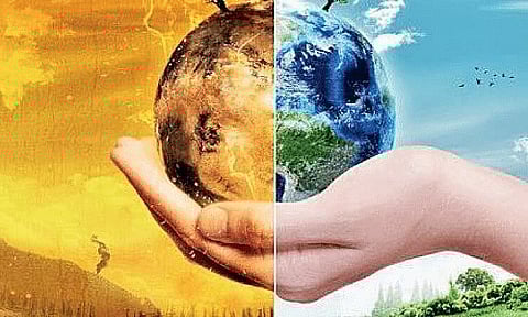 India and China can gain health benefits by tackling climate change