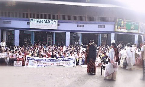 Women take part in 'Mahilar Garjan' against CAA at Doomdooma