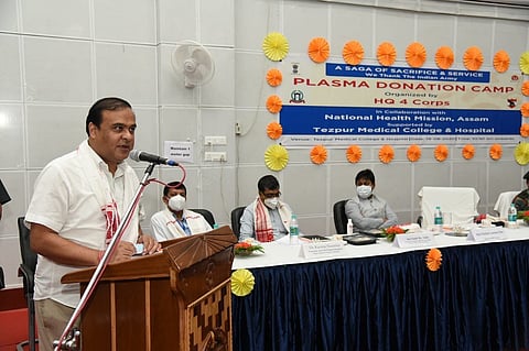 40 Indian Army personnel donate blood plasma at Tezpur Medical College