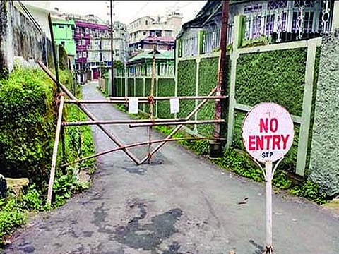East Khasi Hills: Several houses tagged as 'Containment Areas'; find details here