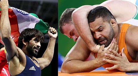 Bajrang strikes gold