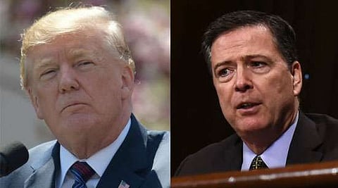 Trump accuses former FBI boss of breaking law