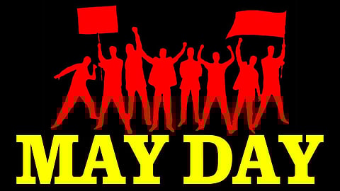 May Day observed across State