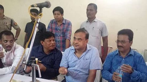 Himanta inspects construction work of Dhubri Medical College