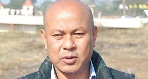 Hagrama lays foundation stone for railway overbridge