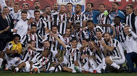 Juventus rout AC Milan to win 4th straight Coppa Italia