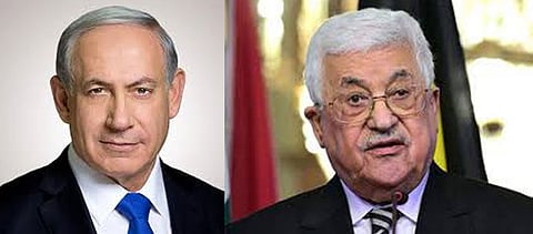 Netanyahu defends Gaza action, Abbas calls for protest