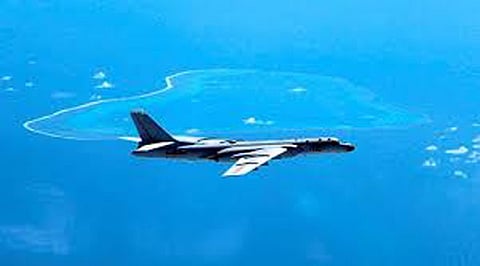 China lands bombers on South China Sea island