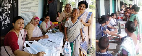 Medical and health camp organized