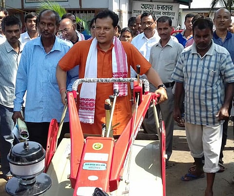 Subsidized power tillers distributed in Darrang