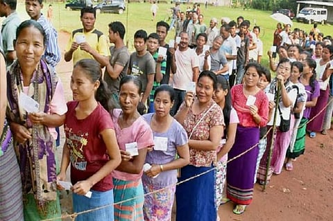 90.4% turnout for Ampati by-poll