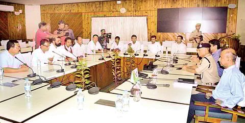 ডিজিপি আৰু আছুৰ বৈঠক