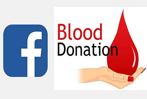 Facebook launches blood donations centre