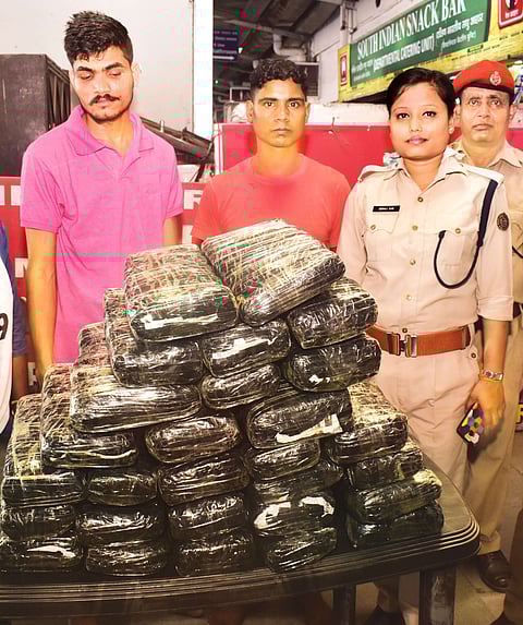 GRP seizes ganja