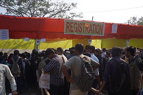 Job fair at Tengakhat College