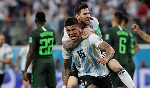 FIFA बुहुम काप 2018: अर्जेटीनाया नाइजीरियाखौ 2-1 आव फेजेनो
