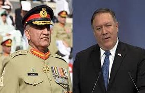 Pakistan Army chief, Pompeo discuss bilateral ties