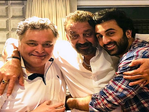 Prior to ‘Sanju’ Release Sanjay Dutt Pay a Visit to the Kapoors