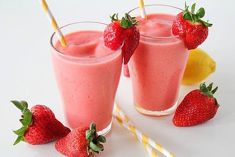 Strawberry Smoothie: Weight Loss Recipe