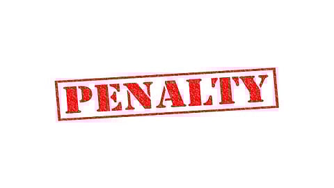 APIC imposes penalty on engineer