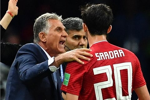 Iran coach says his team deserved a draw against Spain