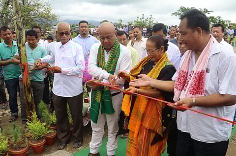 Mohilary inaugurates model hospital at Barama