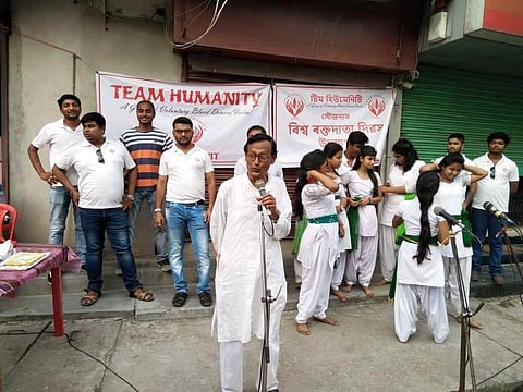 Street drama staged for awareness on blood donation