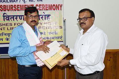 Railway staff awarded for devotion on duty