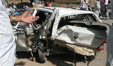 Three road mishaps in Demow