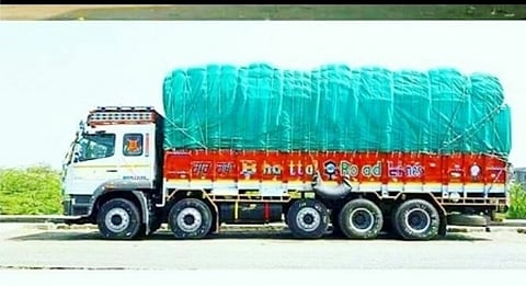 Truck stolen in broad day light
