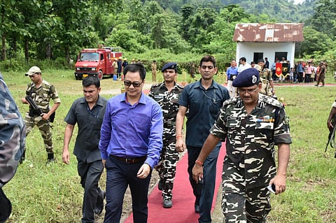 Kiren Rijiju lauds border security measures of SSB