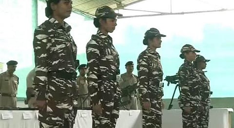 34 battalion CRPF distributes fish spawn and food in Nagaon