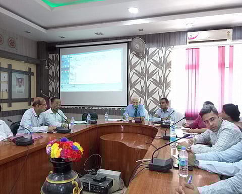Central team reviews development projects in Dhubri