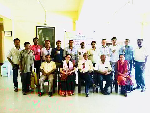Biswanath DIPR distributes accreditation cards to journalists
