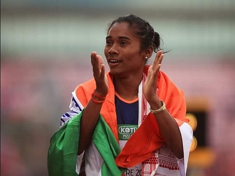 AFI tweet on Athlete Hima’s ‘English skills’ irk Assam, Twitteratis Slam federation!