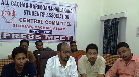 ৩০ জুলাইলৈ অপেক্ষা সদৌ কাচাৰ কৰিমগঞ্জ হাইলাকান্দি ছাত্ৰ সন্থাৰ