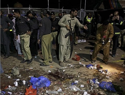 70 killed in Pakistan blast, targeted at political rally