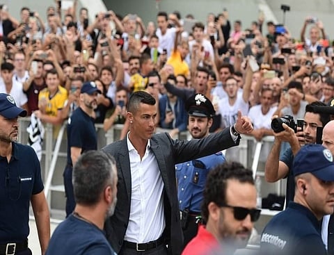 Ronaldo arrives in Italy to join Juventus