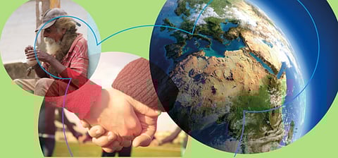 Sustainable societies through cooperation