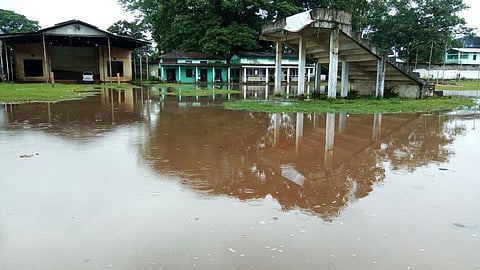 Water-logging Problem Due To Unplanned and Haphazard Construction Plagues Doomdooma Town Field, Assam