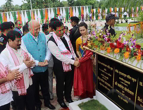 Assam Chief Minister Sarbananda Sonowal inaugurates VKNRL School of Nursing