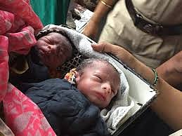 Woman delivers twins in train