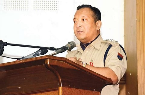 Shillong Superintendent of Police Davis Nestell N Marak requests citizens to maintain order