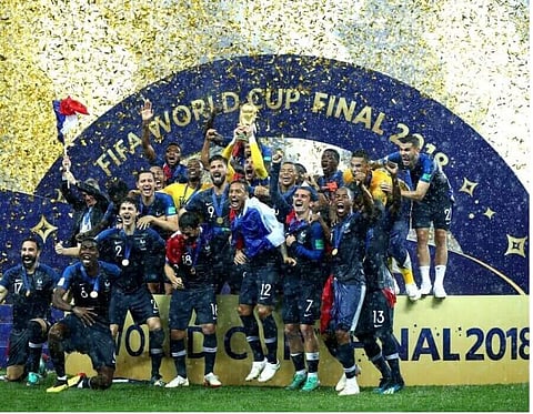 বিশ্বকাপে ফ্ৰান্সের কাছে ৪-২ গোলে হারল লড়াকু ক্ৰোয়েশিয়া