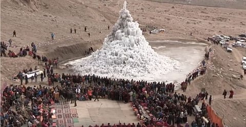 Ice Stupas at Ladakh: Sustainable Option for Farmers